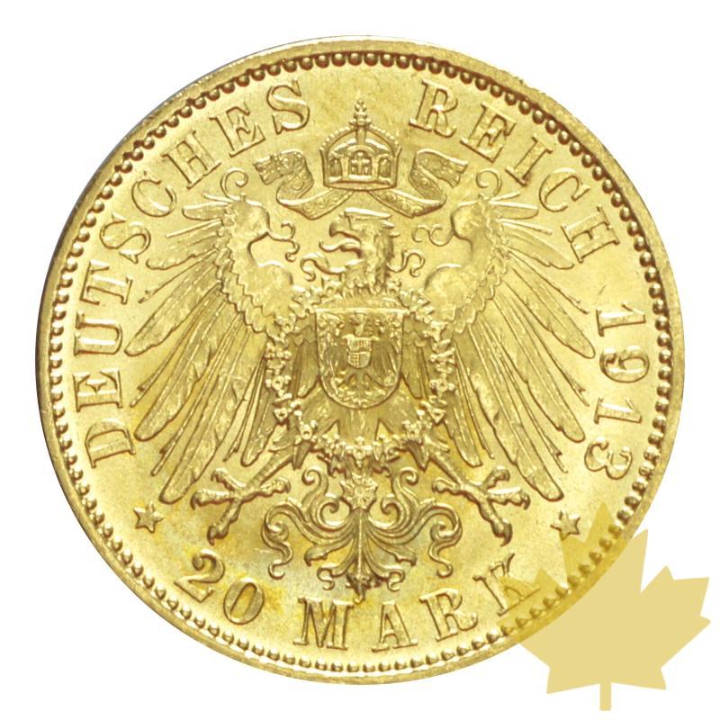 ALLEMAGNE-1905E-20 MARKS-SACHSEN-prFDC - 20140618140643_20-marks-16-06-14-6290.JPG