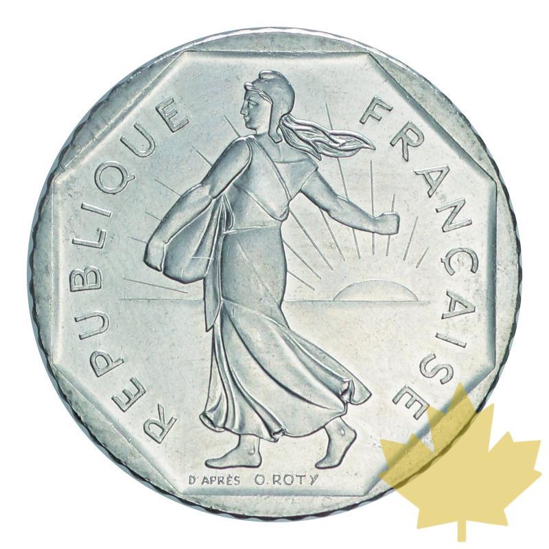 FRANCE-1990-2 FRANCS-V eme REPUBLIQUE-FDC - 20140702115936_2francs-1990a.JPG
