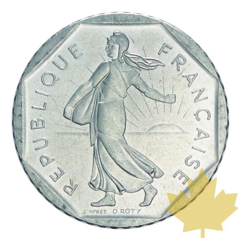 FRANCE-1991-2 FRANCS-V EME REPUBLIQUE-FDC - 20140702120427_2francs-1991a.JPG