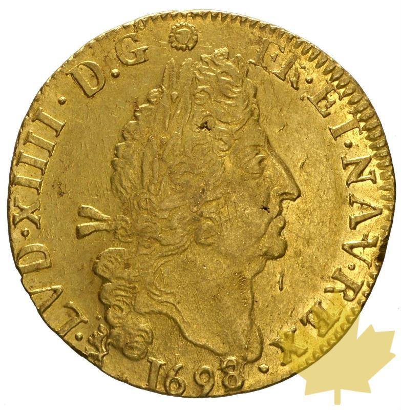 FRANCE-1698 9-LOUIS XIV-1643-1715-DOUBLE LOUIS AUX 4 L-TTB-SUP - 20140901153205_28-agosto-2014-085.jpg