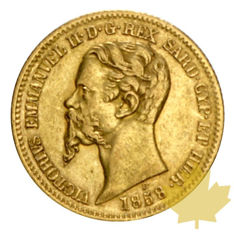 ITALIE-1858-20 LIRE-VITTORIO EMANUELE II-TTB-SUP-GE - 20140908135739_7-settembre-2014-065.jpg