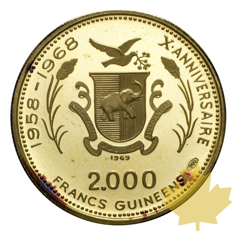 REPUBLIQUE DE GUINÉE-1969-2000 FRANCS-KM18-PROOF - 20140910091316_9-settembre-2014-04.jpg
