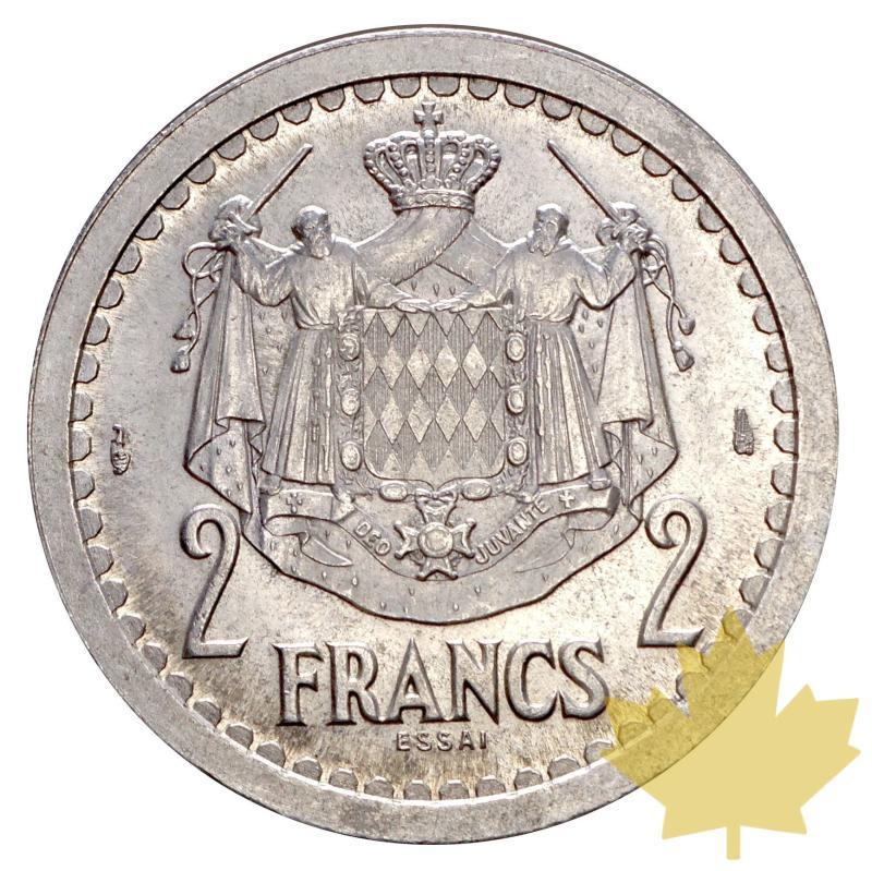 MONACO-1943-2 FRANCS ESSAI-prFDC- ALUMINIUM - 20141111103038_11-novembre-2014-02.jpg