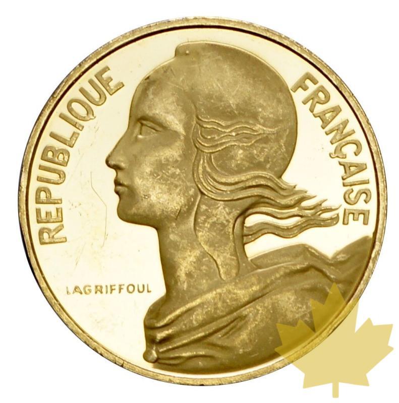 FRANCE-1974-10 CENTIMES-PIEFORT-PROOF - 20150206140907_7-02-2015-7.jpg