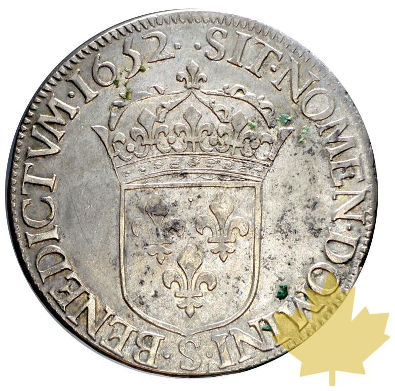 FRANCE-1652S-Ecu mèche longue-Louis XIV - 20150325162545_ecu-bourbons-louis-25-3-15-12.jpg