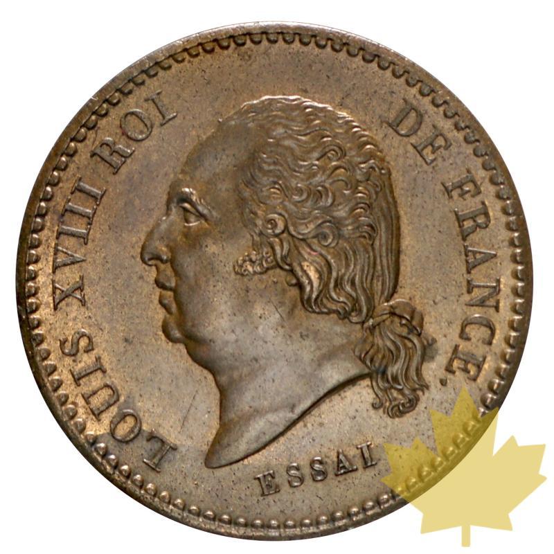 FRANCE-1821-10 CENTIMES-SECOND GOUVERNEMENT ROYAL-ESSAI-SUP - 20150331114520_france-10cent-essai-1821-1.JPG