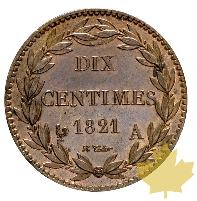 FRANCE-1821-10 CENTIMES-SECOND GOUVERNEMENT ROYAL-ESSAI-SUP - 20150331114520_france-10cent-essai-1821-2.JPG
