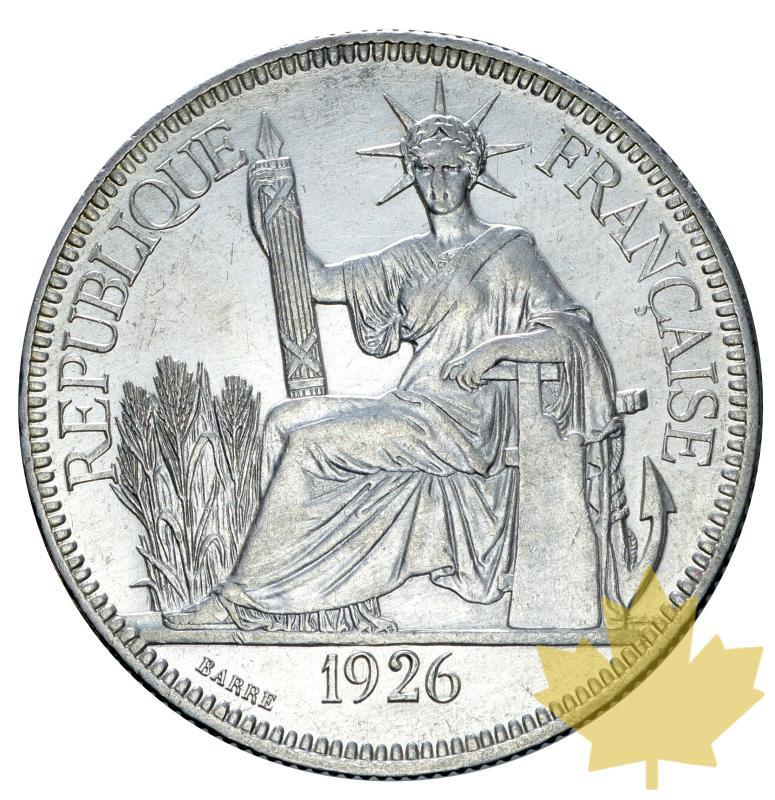 INDOCHINE-1926A-PIASTRE DE COMMERCE-TTB - 20150420164104_indochine-piastre-53.jpg