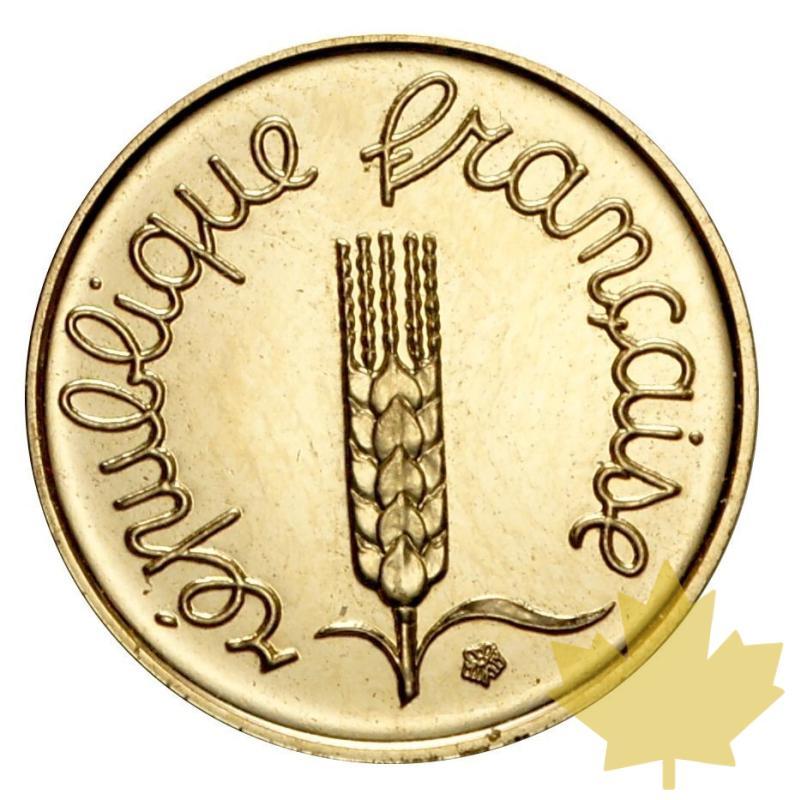 FRANCE-2001-1 CENTIME-EPREUVE OR-FDC - 20150508104551_1cent-2001-france-2.jpg