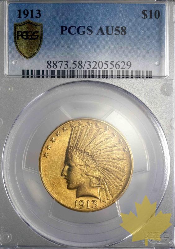 USA-1913-10 DOLLARS-INDIAN HEAD-PCGS AU58 - 20150518181843_USA-1913-10-INDIAN-1.jpg