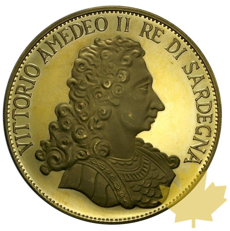 ITALIE-MEDAILLE EN OR-VITTORIO AMEDEO II-FDC - 20150605141634_MEDAILLE-SAVOIA--3.jpg