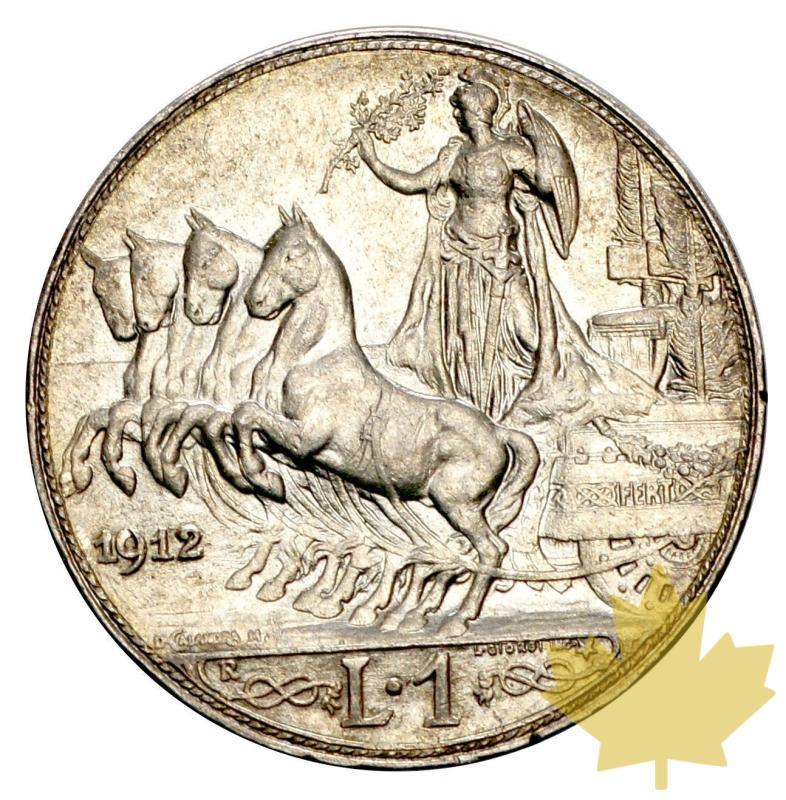 ITALIE-1912-1Lira-VITTORIO EMANUELE III-ROMA-FDC - 20150618174031_lire-argento--046.jpg