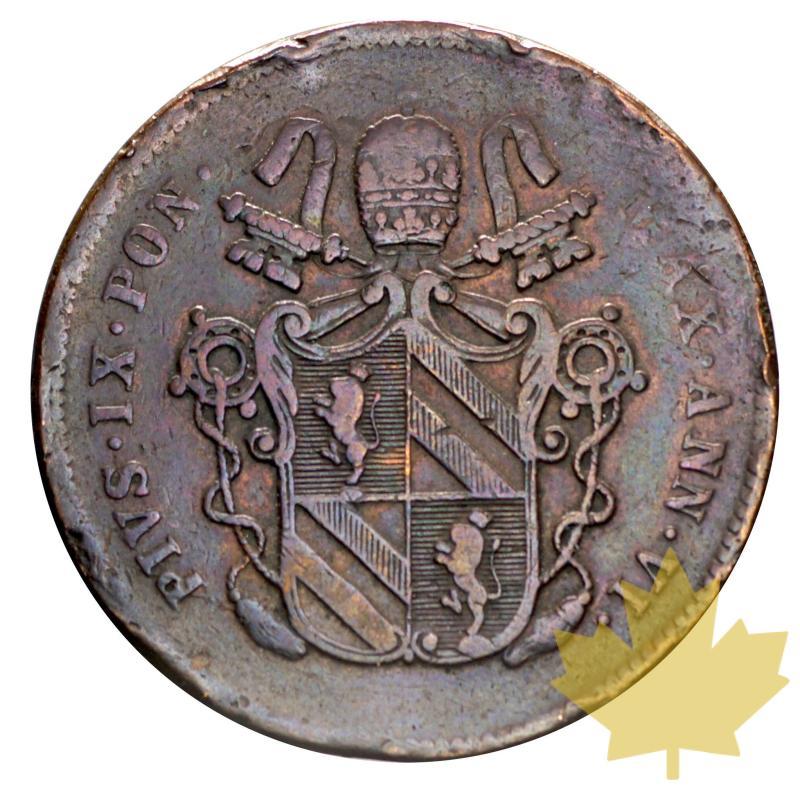 ETATS PONTIFICAUX-1851-PIO IX-2 BAIOCCHI-ROME-TB-TTB - 20150706165611_2baiocchi-1851r-2.jpg
