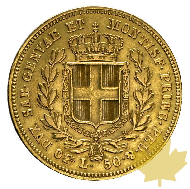 ITALIE-1836-50 LIRE- CARLO ALBERTO-TURIN-TTB - 20150714104210_1836T-50LIRE-ITALIA-2.JPG