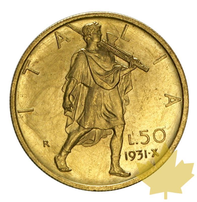 ITALIE-1931-50 LIRE AN X-VITTORIO EMANUELE III-SUP - 20150721162600_50LIRE-1931ANX-SPL-2.JPG