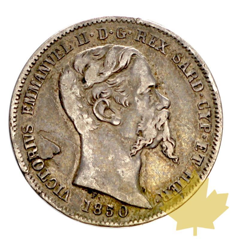 ITALIE-1850-1 LIRA- VITTORIO EMANUELE II-TURIN-TB - 20150722115530_italie-1850-1lira-1.JPG