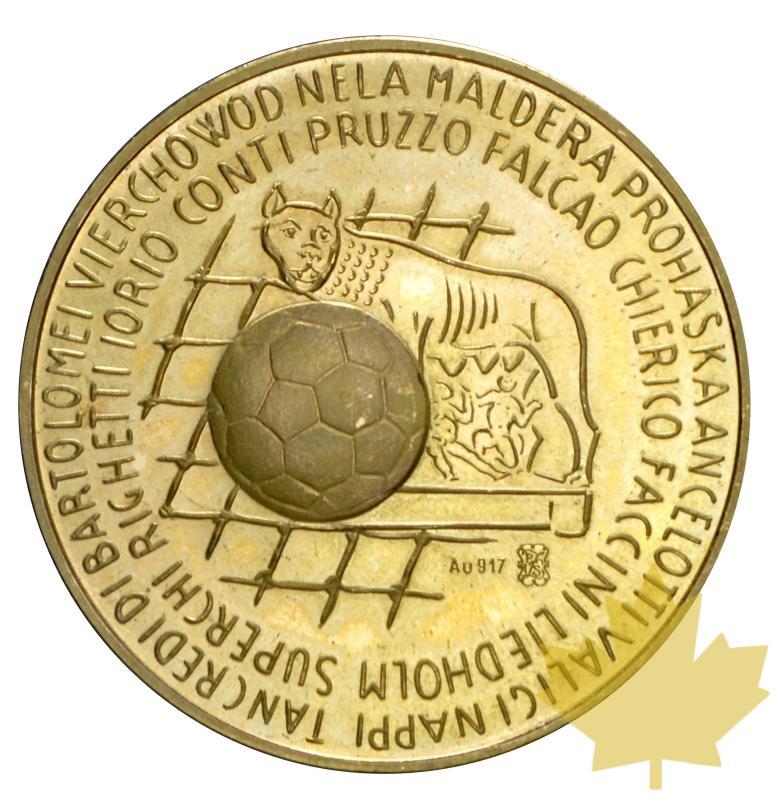 ITALIE-1982-83-MÉDAILLE-ROMA CAMPIONE D'ITALIA-FDC - 20150804100930_ROMA-medal-1982-83-2.JPG
