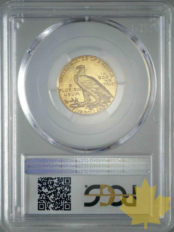 USA-1911-5 DOLLARS-INDIAN HEAD-SUP-AU55 - 20150828142506_1911-5DOLLARSAU55-INDIAN-2.jpg