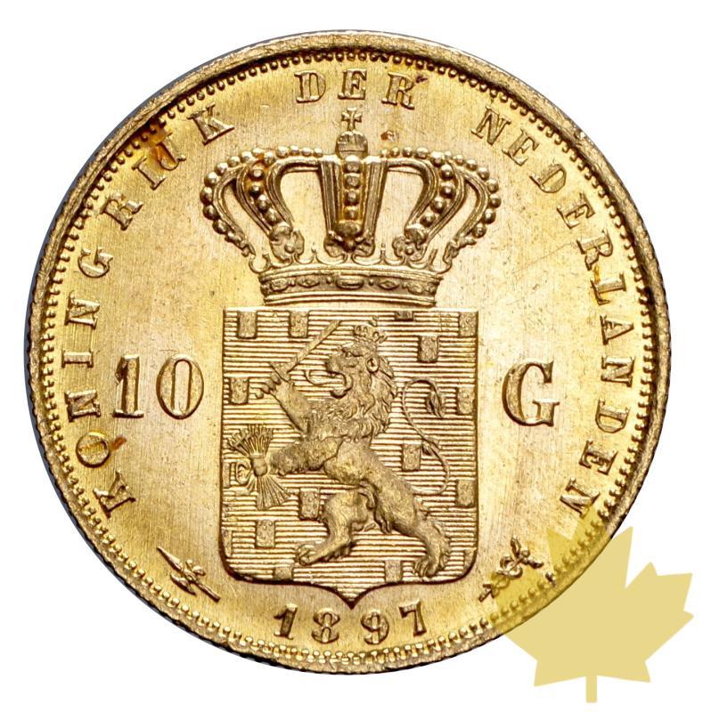 PAYS BAS-1897-10 GULDEN-prFDC - 20150928141919_NETHERLAND-1897-10GULDEN-2.JPG
