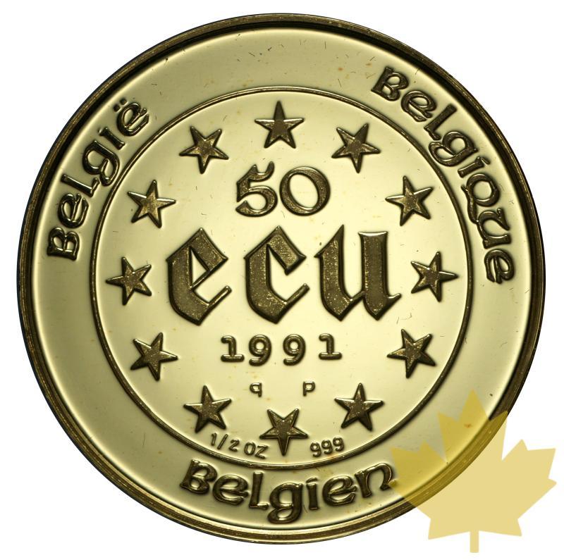 BELGIQUE-1991-50 ECU-PROOF - 20151002163820_belgium-50ecu-1991-2.JPG