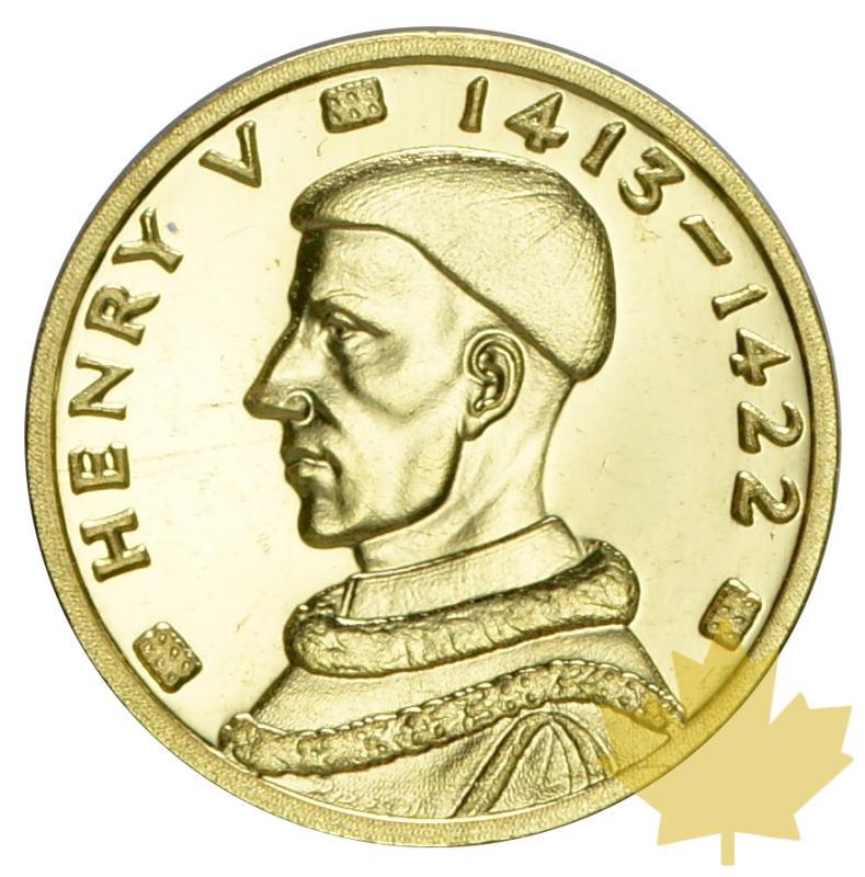 GRANDE BRETAGNE-MÉDAILLE-OR-FDC-HENRY V - 20151009114949_uk-medal-gold-5.JPG