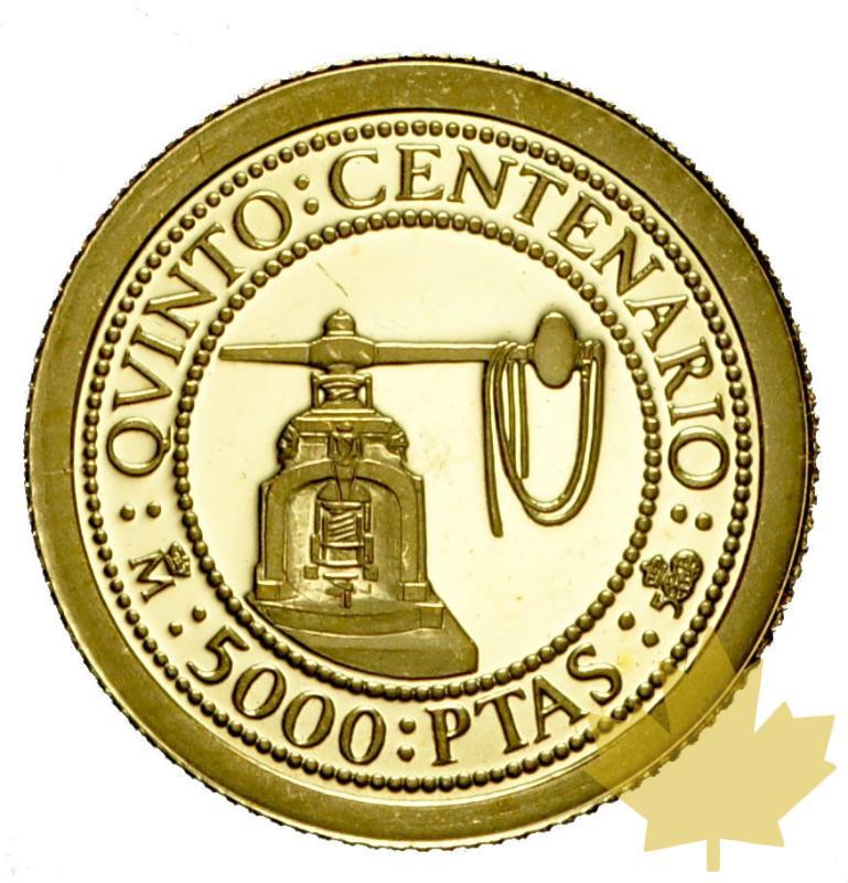 ESPAGNE-1992-5.000 PESETAS-PROOF - 20151022121628_5000pesetas-1992-proof-2.JPG