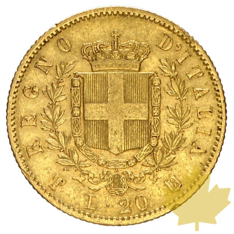 ITALIE-1861T-20 LIRE-VITTORIO EMANUELE II-TTB+ - 20151109124116_1861T-20LIRE-TTB-2.JPG
