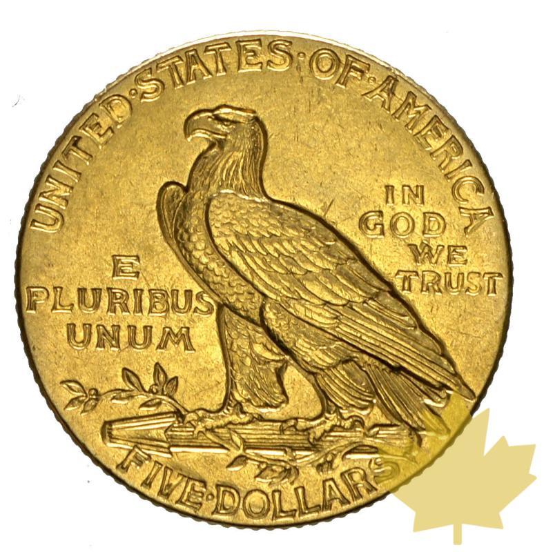 USA-1910-5 DOLLARS-INDIAN HEAD-SUP - 20151112151158_5dollars-indian-1910-2.JPG