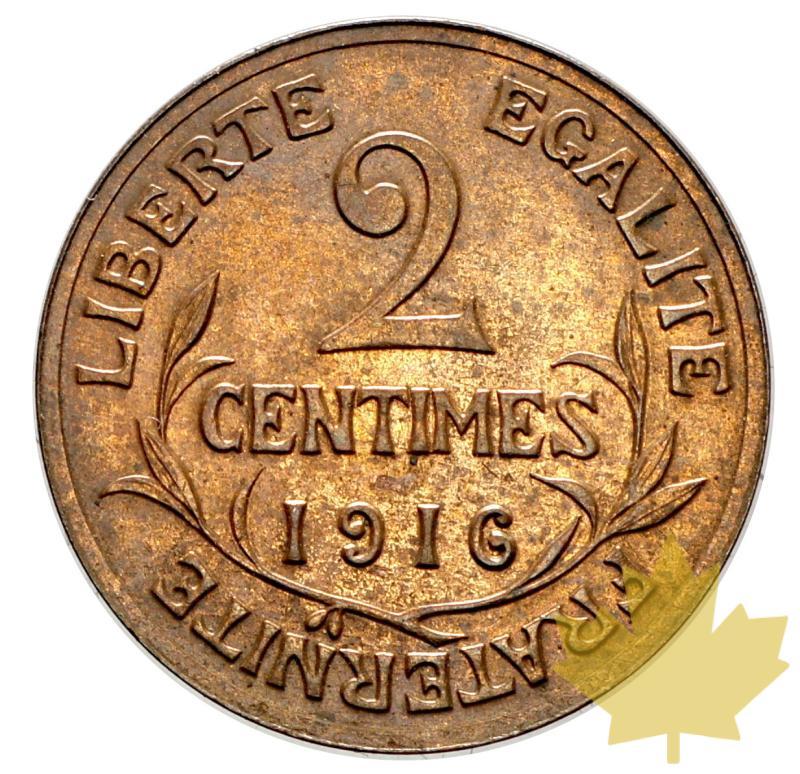 FRANCE-1916A-2 CENTIMES-SUP-FDC - 20151124132102_2cent-1916a-2.JPG