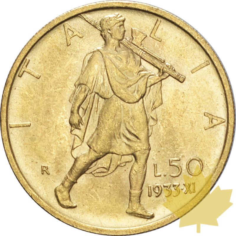 ITALIE-1933-AN XI-50 LIRE VITTORIO EMANUELE III-ROME-SUP-FDC - 20151211151449_50lire-1933-anXI-2.JPG
