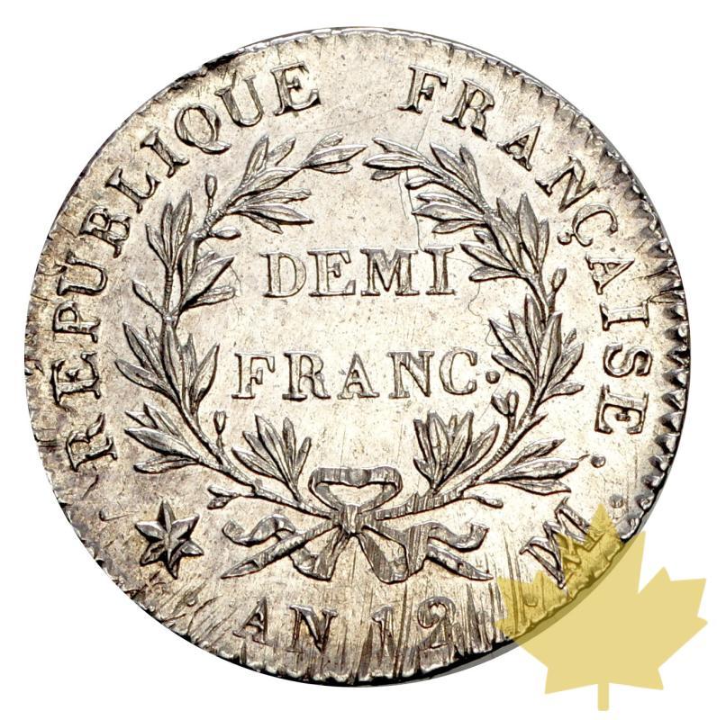 FRANCE-1804-AN12MA-1/2 FRANC-SUP-FDC - 20160106115823_demi-franc-an12MA-2.JPG
