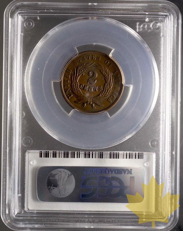 ETATS UNIS-1864-2 CENTS-LARGE MOTTO-PCGS MS62-FDC - 20160108113158_usa-1864-2cents-2.jpeg