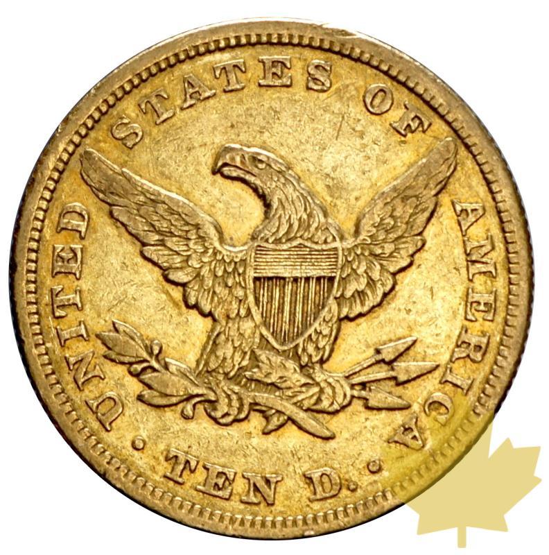 ETATS UNIS-1849-10 DOLLARS-TTB - 20160115141532_1849-10DOLLARS-TTB-2.JPG