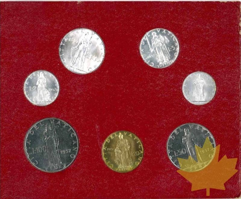 VATICAN-1957-SERIE LIRE-PIE XII-FDC - 20160126172308_VATICAN-1957-SERIELIRE-2.jpeg