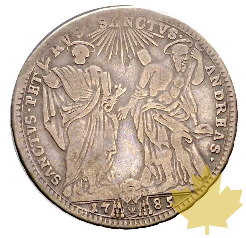 VATICAN-1785-1/4 ÉCU-TB - 20160129113026_ECU-1785-PIEVI-1.JPG
