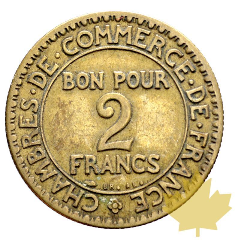 FRANCE-1926-BON POUR 2 FRANCS-TTB - 20160202104619_2FRANCS-1926-TTB-2.JPG