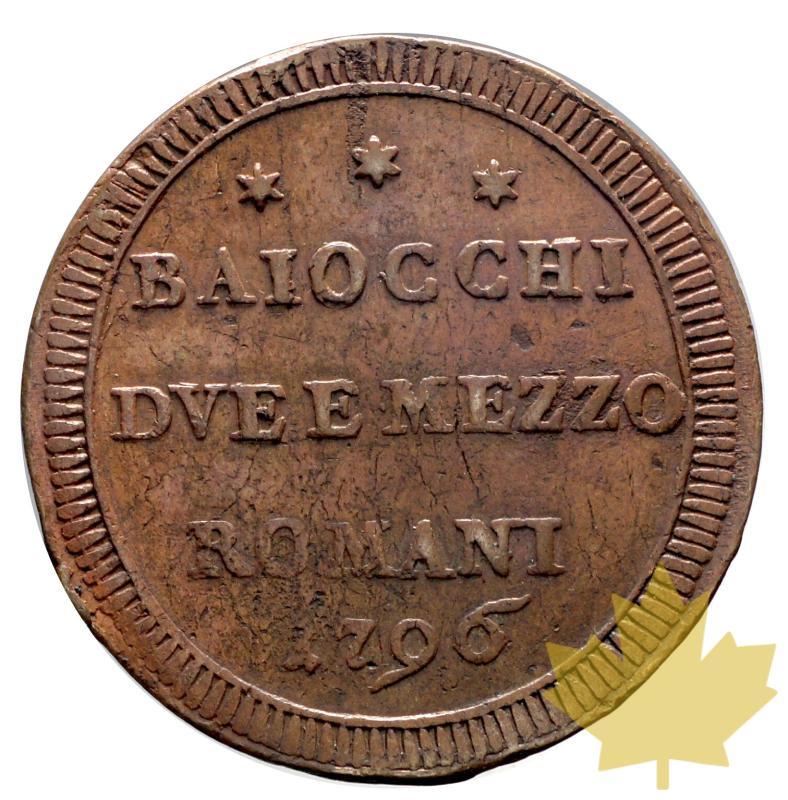 VATICAN-1796-2 1/2 BAIOCCHI-ROMA-PIE VI-TTB+ - 20160204144231_2BAIOCCHI-1796-ROMA-TTB-2.JPG