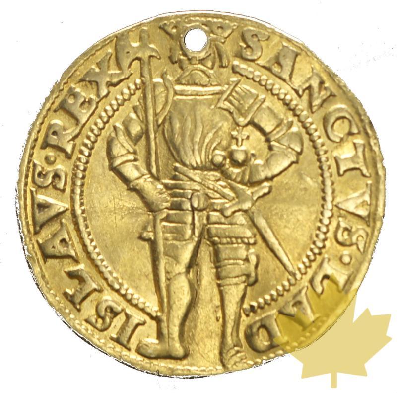 AUTRICHE-1554-DUCAT-FERDINAND I-TROUÉ-TTB+ - 20160218111448_austria-ducat-1554-ttb-2.JPG