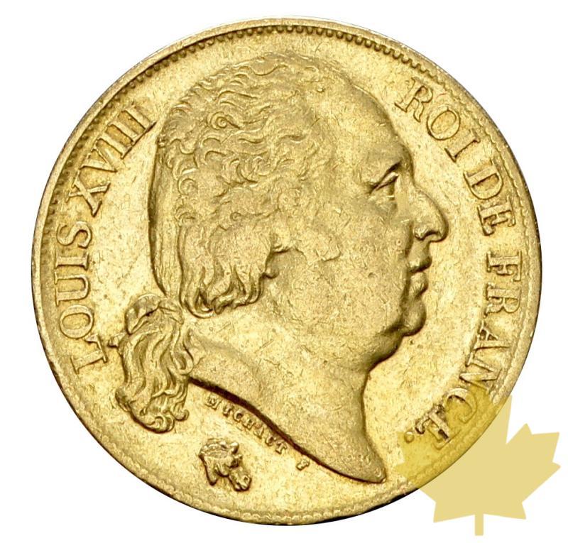 FRANCE-1818A-20 FRANCS-LOUIS XVIII-TTB - 20160225161019_20FRANCS-1818-TTB-1.JPG