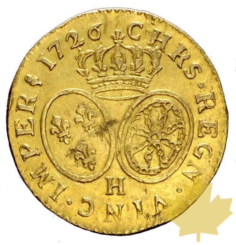 FRANCE-1726H-Louis XV-LOUIS OR AUX LUNETTES-TTB - 20160304104559_louis-or-lunettes-1726h-2.JPG