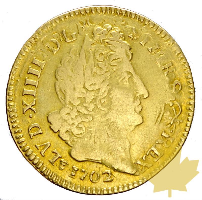 FRANCE-1702H-LOUIS D'OR AUX 8 L ET AUX INSIGNES-LOUIS XIV-prTTB - 20160304140641_1702h-louis-or-ttb-1.JPG