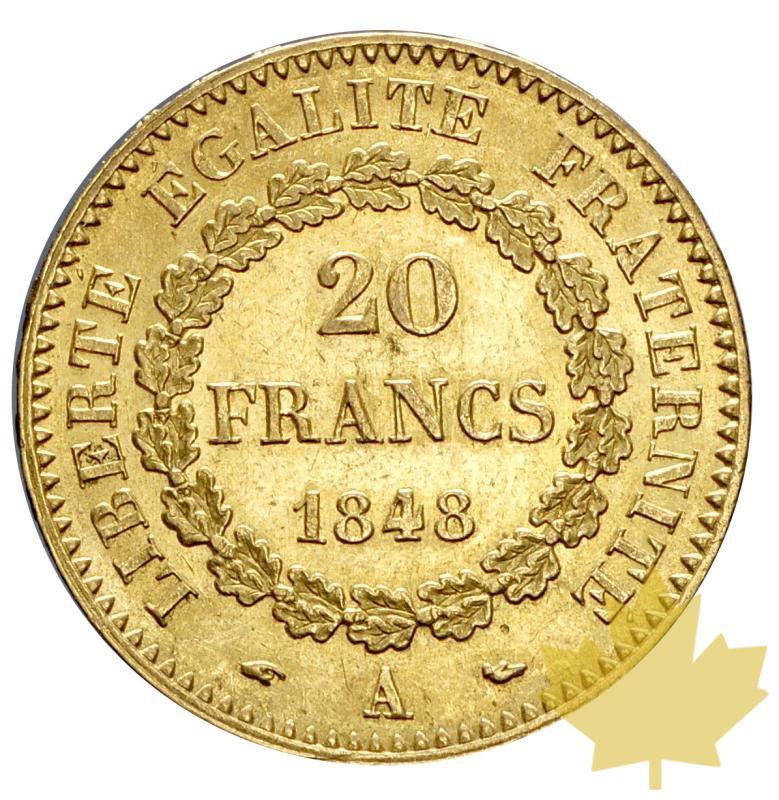 FRANCE-1848A-20 FRANCS-II RÉPUBLIQUE-SUP - 20160304153849_20FRANCS-1848A-GENIE-SUP-2.JPG