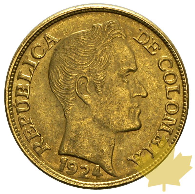 COLOMBIE-1924-5 PESOS-SUP-FDC - 20160307134744_colombia-1924-5pesos-1.JPG