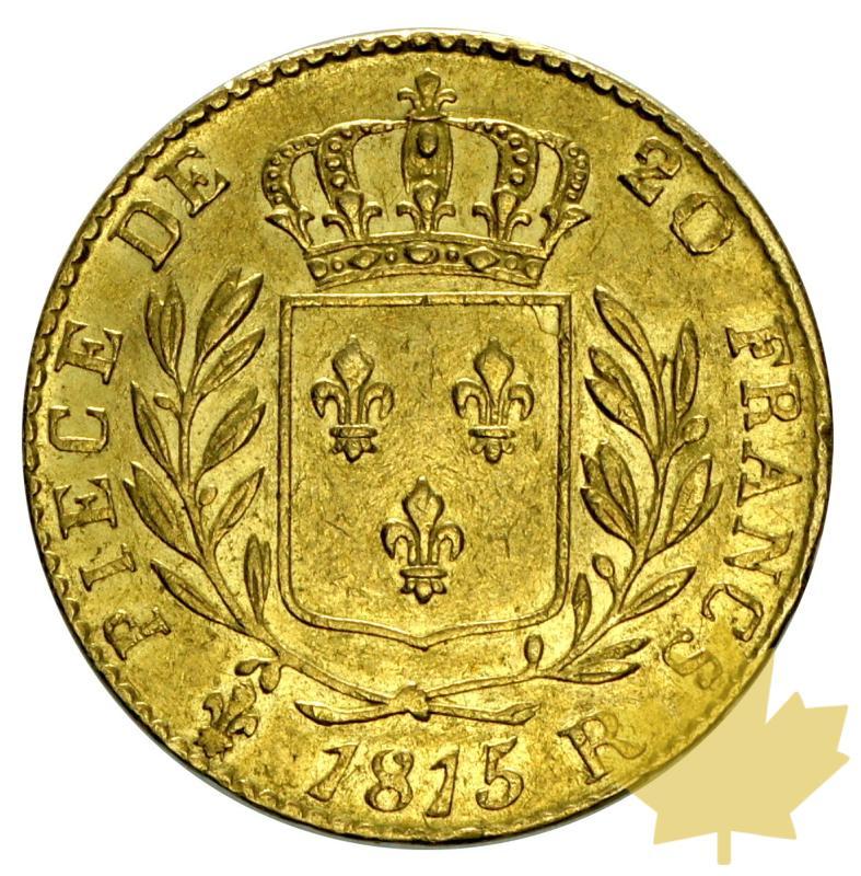 FRANCE-1815R-20 FRANCS-LOUIS XVIII-TTB-SUP - 20160310104455_20francs-1815r-ttb-sup-2.JPG
