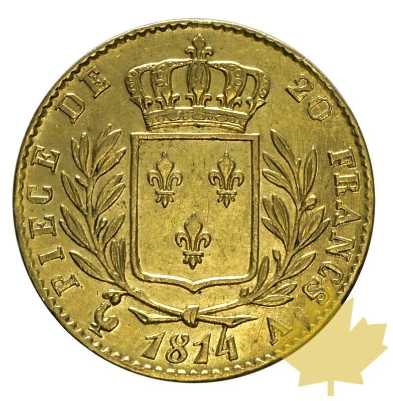 FRANCE-1814A-20 FRANCS-LOUIS XVIII-SUP - 20160310104625_20francs-1814a-sup-2.JPG