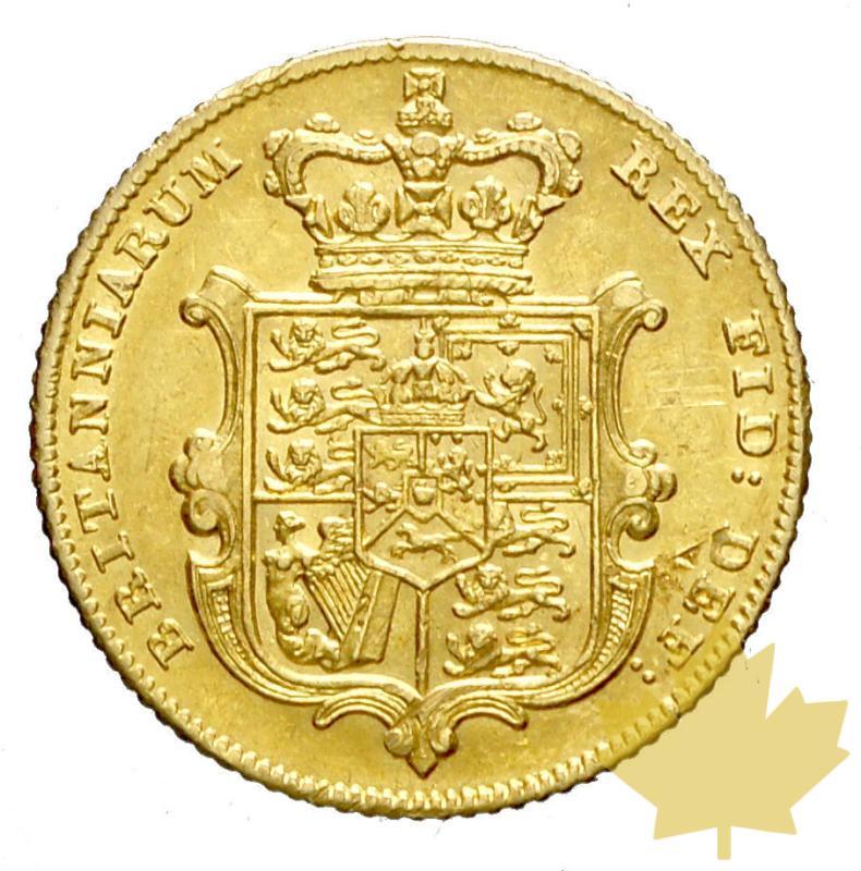 GRANDE BRETAGNE-1827-HALF SOVEREIGN-SUP - 20160520153950_1827-half-sov-sup-2.JPG
