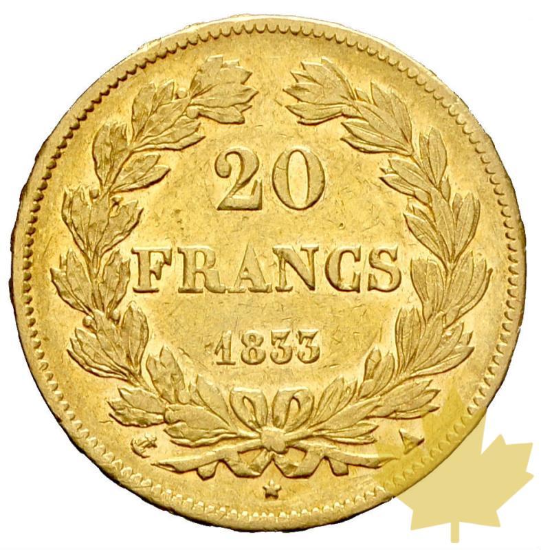 FRANCE-1833A-20 FRANCS-LOUIS PHILIPPE-TTB+ - 20160523115539_20francs-1833a-ttb-2.JPG
