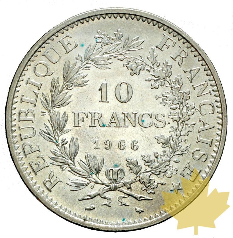 FRANCE-1966-10 FRANCS HERCULE-SUP-FDC - 20160530164845_10FRANCS-1966-2.JPG