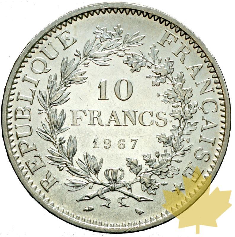 FRANCE-1967-10 FRANCS HERCULE-FDC - 20160530165145_10FRANCS-1967-2.JPG