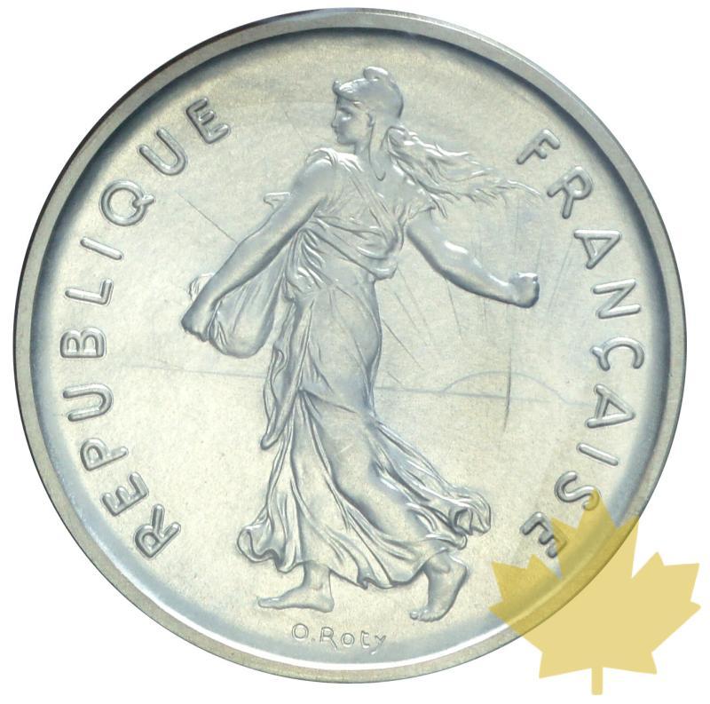 FRANCE-1971-5 FRANCS PIEFORT Ag-FDC - 20160606140621_5francs-piefprt-1971-1.JPG